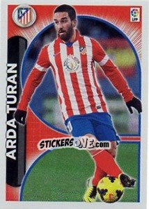 Sticker Atencion A Atletico De Madrid (25) - Arda Turan - Liga Spagnola 2014-2015 n. 85 - Colecciones ESTE