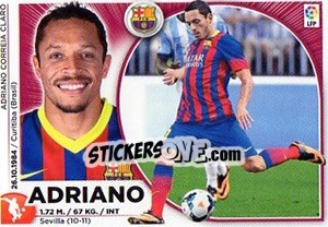 Sticker Adriano Correia (7) - Liga Spagnola 2014-2015 - Colecciones ESTE