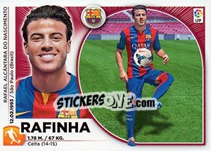 Sticker Rafinha (13) - Liga Spagnola 2014-2015 n. 103 - Colecciones ESTE