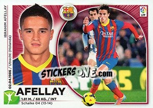 Figurina Afellay (16) - Liga Spagnola 2014-2015 - Colecciones ESTE