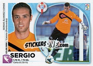 Cromo Sergio (2) - Liga Spagnola 2014-2015 - Colecciones ESTE