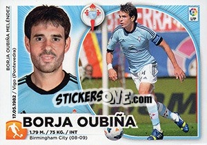 Sticker Borja Oubina (9) - Liga Spagnola 2014-2015 - Colecciones ESTE