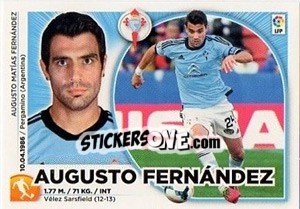 Sticker Augusto Fernandez (13) - Liga Spagnola 2014-2015 - Colecciones ESTE