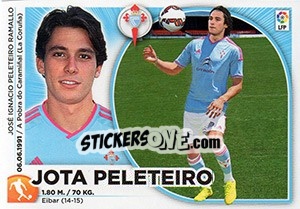Sticker Jota Peleteiro (14) - Liga Spagnola 2014-2015 - Colecciones ESTE