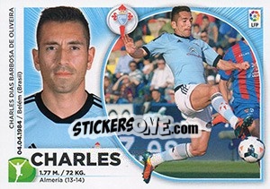 Figurina Charles (17) - Liga Spagnola 2014-2015 - Colecciones ESTE