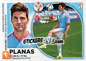 Sticker Planas (19) - Liga Spagnola 2014-2015 n. 139 - Colecciones ESTE