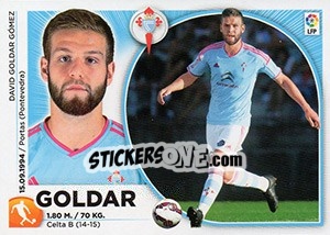 Sticker Goldar (20) - Liga Spagnola 2014-2015 n. 140 - Colecciones ESTE