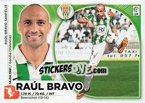 Cromo Raul Bravo (7) - Liga Spagnola 2014-2015 - Colecciones ESTE