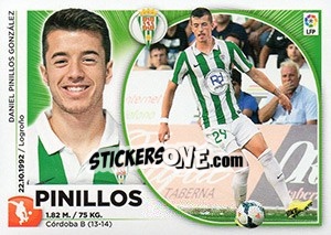 Sticker Pinillos (8) - Liga Spagnola 2014-2015 n. 158 - Colecciones ESTE