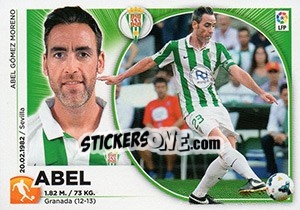 Cromo Abel (9) - Liga Spagnola 2014-2015 - Colecciones ESTE