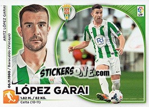 Sticker Lopez Garai (12) - Liga Spagnola 2014-2015 n. 162 - Colecciones ESTE