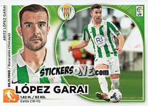 Figurina Lopez Garai (12) - Liga Spagnola 2014-2015 - Colecciones ESTE