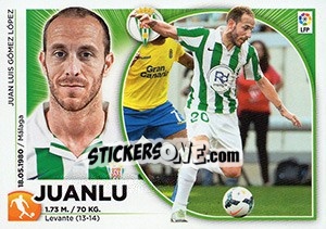 Cromo Juanlu (15) - Liga Spagnola 2014-2015 - Colecciones ESTE