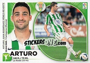 Sticker Arturo (17) - Liga Spagnola 2014-2015 n. 167 - Colecciones ESTE