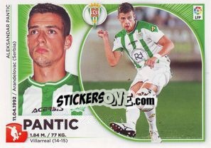 Sticker Pantic (19) - Liga Spagnola 2014-2015 - Colecciones ESTE