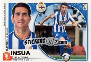 Sticker Insua (6) - Liga Spagnola 2014-2015 n. 186 - Colecciones ESTE