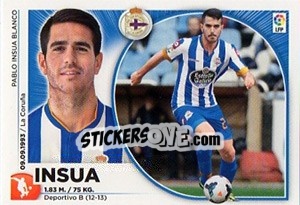 Cromo Insua (6) - Liga Spagnola 2014-2015 - Colecciones ESTE