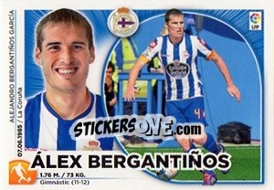 Figurina Alex Bergantinos (9) - Liga Spagnola 2014-2015 - Colecciones ESTE