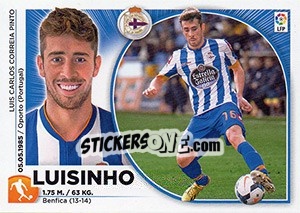 Sticker Luisinho (12) - Liga Spagnola 2014-2015 n. 192 - Colecciones ESTE