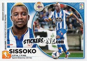 Sticker Sissoko (13) - Liga Spagnola 2014-2015 n. 193 - Colecciones ESTE