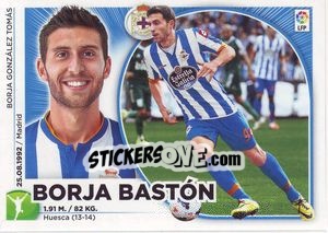 Sticker Borja Baston (18) - Liga Spagnola 2014-2015 n. 198 - Colecciones ESTE