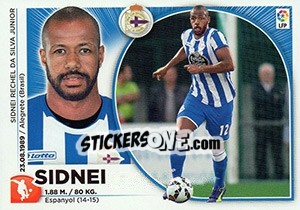 Cromo Sidnei (19) - Liga Spagnola 2014-2015 - Colecciones ESTE