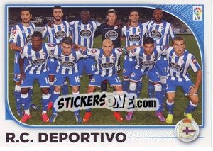 Sticker Deportivo Equipo (21) - Liga Spagnola 2014-2015 n. 201 - Colecciones ESTE