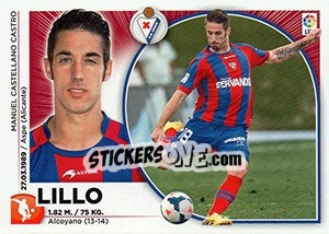 Cromo Lillo (4) - Liga Spagnola 2014-2015 - Colecciones ESTE