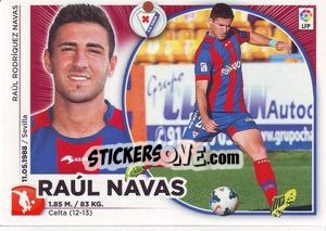 Sticker Raul Navas (5) - Liga Spagnola 2014-2015 n. 215 - Colecciones ESTE