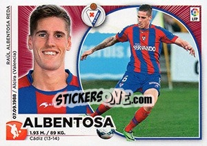 Sticker Albentosa (6) - Liga Spagnola 2014-2015 n. 216 - Colecciones ESTE