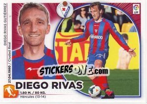 Sticker Diego Rivas (11) - Liga Spagnola 2014-2015 n. 221 - Colecciones ESTE