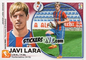 Cromo Javi Lara (14) - Liga Spagnola 2014-2015 - Colecciones ESTE