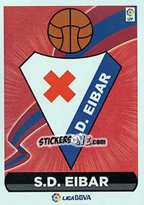 Sticker Escudo Eibar (23) - Liga Spagnola 2014-2015 n. 233 - Colecciones ESTE