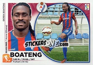 Sticker Derek Boateng (11 BIS) - Liga Spagnola 2014-2015 n. 237 - Colecciones ESTE