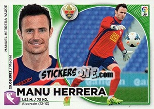 Sticker Manu Herrera (1) - Liga Spagnola 2014-2015 n. 241 - Colecciones ESTE
