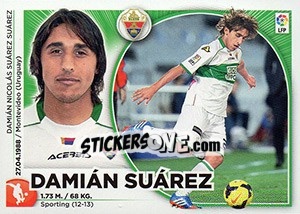 Sticker Damian Suarez (3) - Liga Spagnola 2014-2015 - Colecciones ESTE