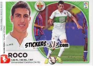 Cromo Roco (5) - Liga Spagnola 2014-2015 - Colecciones ESTE