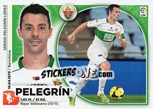 Sticker Pelegrin (6) - Liga Spagnola 2014-2015 n. 246 - Colecciones ESTE