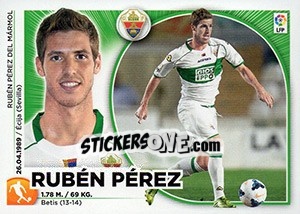 Sticker Ruben Perez (10) - Liga Spagnola 2014-2015 n. 250 - Colecciones ESTE