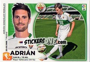 Figurina Adrian (11) - Liga Spagnola 2014-2015 - Colecciones ESTE