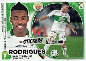 Sticker Rodrigues (15) - Liga Spagnola 2014-2015 n. 255 - Colecciones ESTE