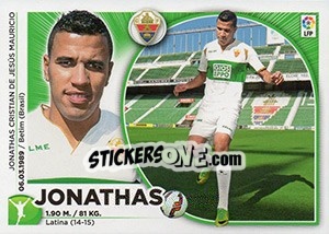Sticker Jonathas (18) - Liga Spagnola 2014-2015 n. 258 - Colecciones ESTE