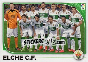 Sticker Elche Equipo (21) - Liga Spagnola 2014-2015 n. 261 - Colecciones ESTE