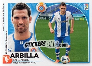 Sticker Arbilla (4) - Liga Spagnola 2014-2015 - Colecciones ESTE