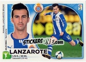 Sticker Lanzarote (15) - Liga Spagnola 2014-2015 - Colecciones ESTE