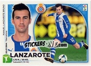 Sticker Lanzarote (15) - Liga Spagnola 2014-2015 n. 285 - Colecciones ESTE