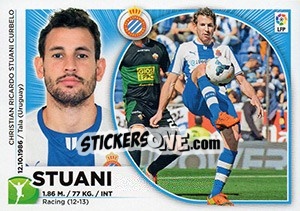 Sticker Stuani (17) - Liga Spagnola 2014-2015 n. 287 - Colecciones ESTE