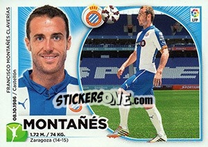 Sticker Montanes (18) - Liga Spagnola 2014-2015 - Colecciones ESTE