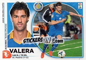 Sticker Valera (3) - Liga Spagnola 2014-2015 n. 303 - Colecciones ESTE