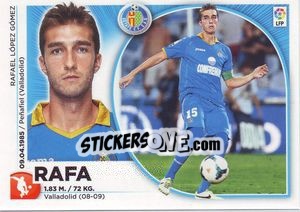 Sticker Rafa (5) - Liga Spagnola 2014-2015 n. 305 - Colecciones ESTE